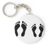barefoot sleeping icon key chains