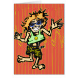 Barefoot Summer Dance Greeting Cards