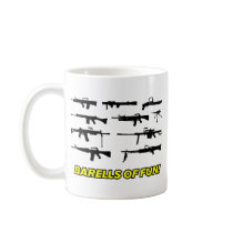 Barells of Fun- Gun design Coffee Mug