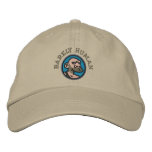 BARELY HUMAN embroidered hats