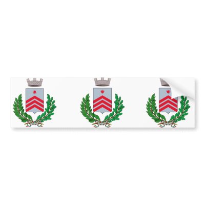 Barete Stemma, Italy Bumper Sticker by bestflag