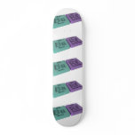 Barf  as Ba Barium and Rf Rutherfordium Skate Deck