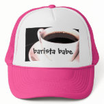 Barista cap hat Barista Babe