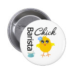 Barista Chick Pin