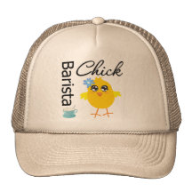 Barista Chick Trucker Hats