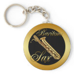BARITONE SAXOPHONE KEYCHAIN