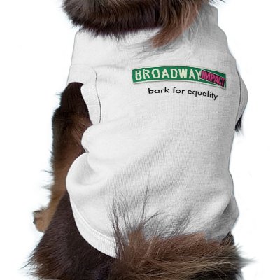 Bark for Equality Dog Clothing by BroadwayImpact