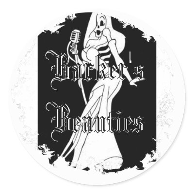 Barker's Beauties Distressed Sticker by barkersbeauties