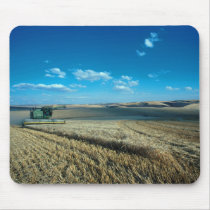 Barley harvest mouse pad