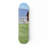 Barn Grass Mountains Fence skateboards