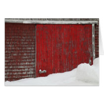 Barn in Winter Greeting Cards