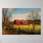 Barn - Just up the path Poster