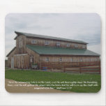barn mousepad - painted