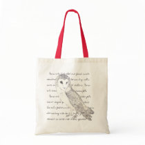 Barn Owl Bag