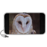 barn owl face portable speaker