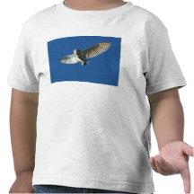 Barn Owl in Daytime Flight Shirts