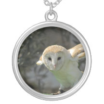 Barn Owl Necklaces