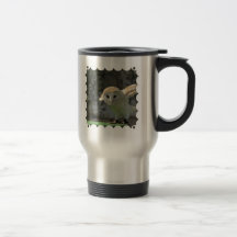Barn Owl Stainless Travel Mug