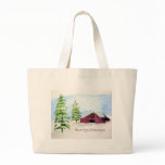 Barn Scene Christmas bags
