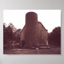 Barn Silo Print