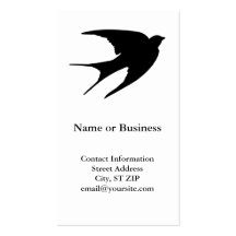 Barn Swallow Business Cards