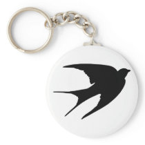 Barn Swallow Keychain