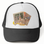 BARN YARD LOVE - LLAMAS KISSING hats