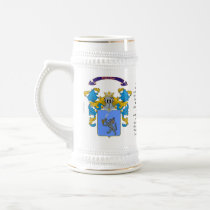 Barna, the Origin, Meaning and the Crest  Stein Mug
