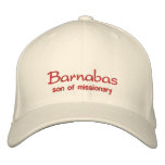 Barnabas Embroidered Cap / Hat