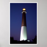 Barnegat Lighthouse at Night Print