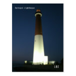 Barnegate Lighthouse at Night Post Cards