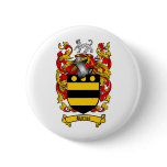 BARNES FAMILY CREST -  BARNES COAT OF ARMS buttons