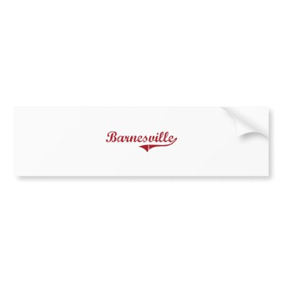 Barnesville Ohio Classic Design Bumper Sticker by cityshirt