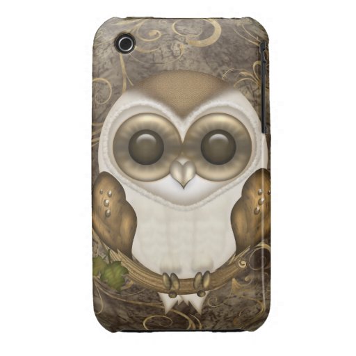 Barney The Barn Owl Case-Mate iPhone 3 Cases