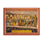 Barnum and Bailey Circus Poster Postcards