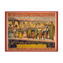 Barnum and Bailey Circus Poster postcards