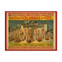 Barnum and Bailey Circus Poster