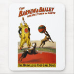 Barnum and Bailey: Football Dogs Mouse Pads