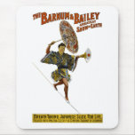 Barnum and Bailey: Japanese Tight-rope Walker Mousepads