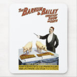 Barnum and Bailey: Performing Pigs Mousepads