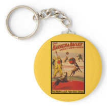 Barnum & Bailey Circus Foot-Ball Dogs Key Chains