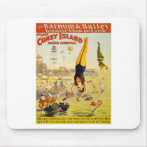 Barnum & Bailey Coney Island Water Carnival Mousepads