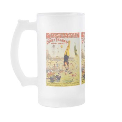 Barnum & Bailey Coney Island Water Carnival Mugs by MyOtherPlanet