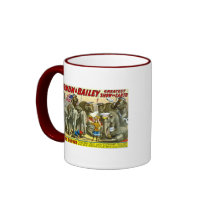 Barnum & Bailey - Elephants Coffee Mugs