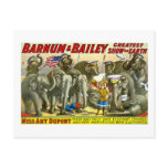 Barnum & Bailey - Elephants postcards