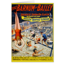 Barnum & Bailey Grand Water Circus Card