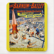 Barnum & Bailey Grand Water Circus Mouse Pad