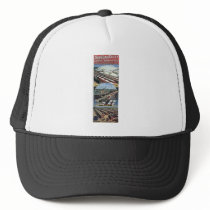 Barnum & Bailey Les Grandes Tentes French Advertis Trucker Hat