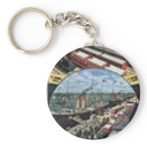 Barnum & Bailey Les Grandes Tentes French Advertis Keychain