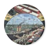 Barnum & Bailey Les Grandes Tentes French Advertis Magnet